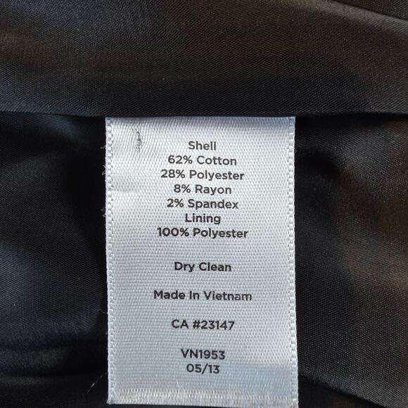 Talbots 2 Button Gray Tweed Blazer Pockets Jacket Coat Casual Women's 1X Gift - Picture 5 of 10